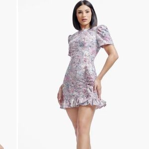 NWT Dress The Population | Brittany Sequin Floral Mini